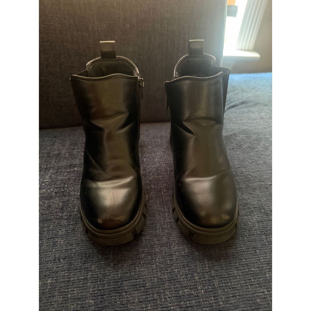 Mia Black Combat boots